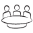 icon of people gathered around the table